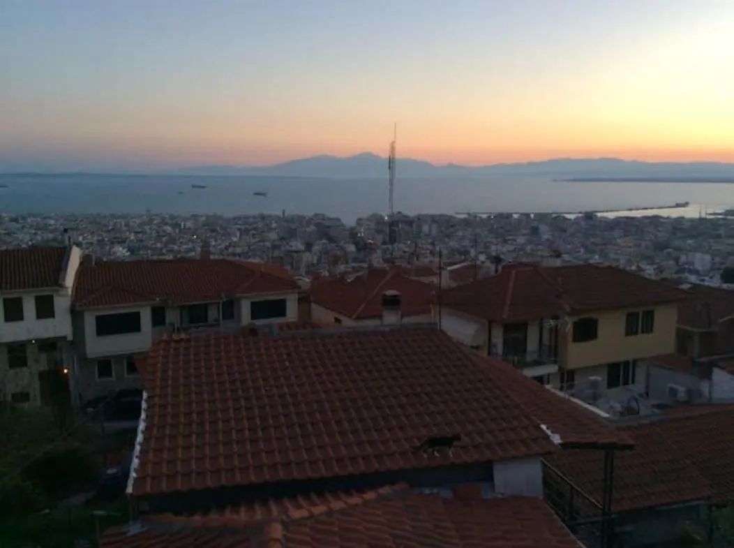 Thessaloniki Panoramic Views Of Center Daire